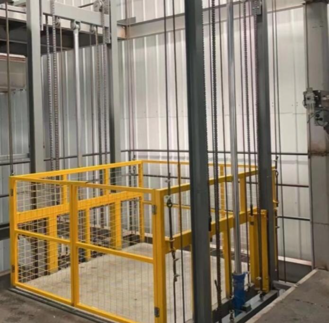 宁波导轨式升降机一般加工周期